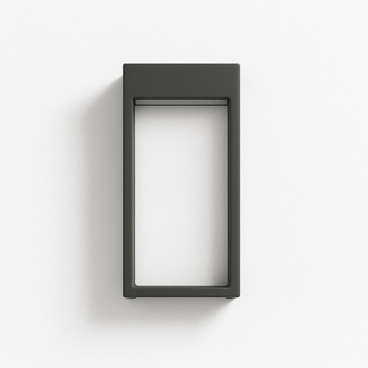 NoctaLux – Applique Murale Moderne en Acier Inoxydable | LED | IP55 | Pour Extérieur
