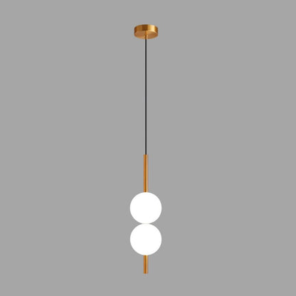 Glazora – Suspension Moderne avec Globe en Verre | LED Chaud | Ø10cm