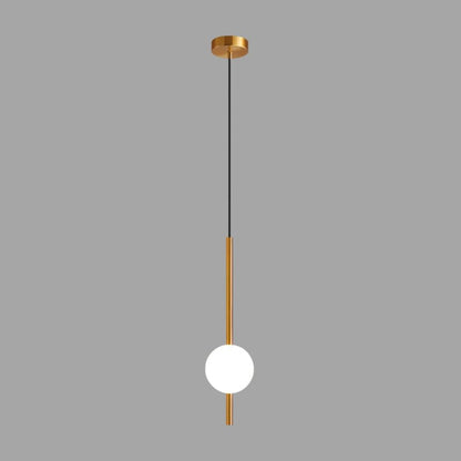 Glazora – Suspension Moderne avec Globe en Verre | LED Chaud | Ø10cm
