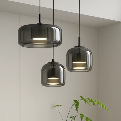PureLight – Lampe Suspendue en Verre | Design Minimaliste | 3 Tailles Disponibles | Luminoir