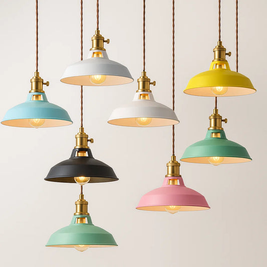 UrbanShine – Lampe suspendue industrielle pour restaurant