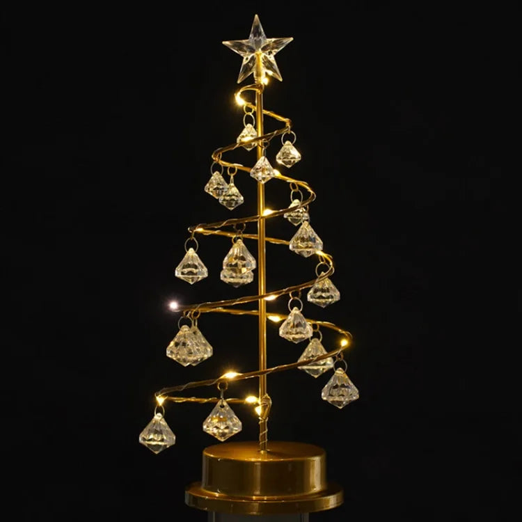 CharmingTree – Sapin de Noël LED en Cristal Acrylique Éclairé