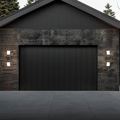 LUNERA – Applique Murale Extérieure LED | Lumière Blanche Chaude | Design Moderne en Aluminium Résistant aux Intempéries