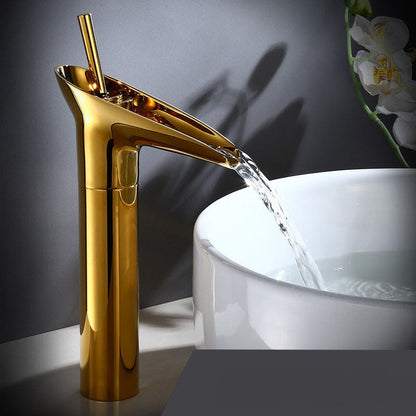 Antique Waterfall – Robinet Cascade pour Salle de Bain | Style Rétro en Laiton