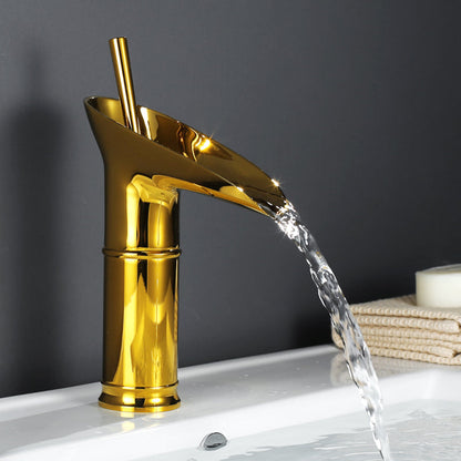 Antique Waterfall – Robinet Cascade pour Salle de Bain | Style Rétro en Laiton