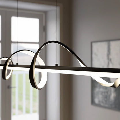 Clarion | Lampe Suspendue Unique, Moderne et Élégante – Verre Raffiné & LED Écoénergétique