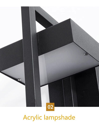 ÉclatDusk - Luminaire Extérieur LED Design