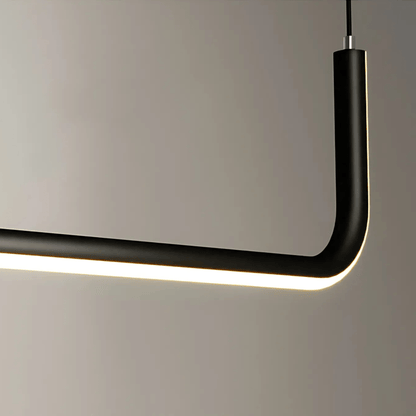 Lumivault | Suspension Moderne – Noir ou Doré – LED Dimmable – Pour Salle à Manger ou Cuisine