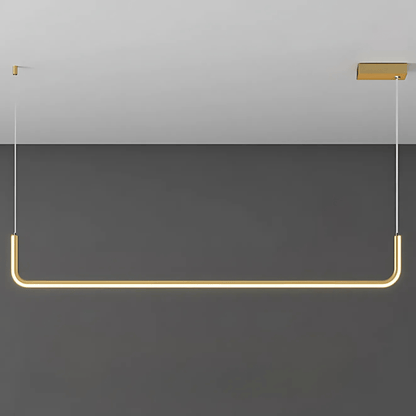 Lumivault | Suspension Moderne – Noir ou Doré – LED Dimmable – Pour Salle à Manger ou Cuisine
