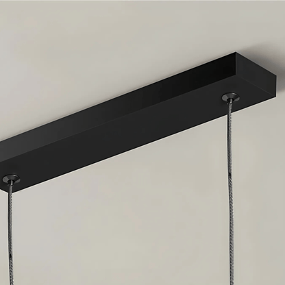 Lumivault | Suspension Moderne – Noir ou Doré – LED Dimmable – Pour Salle à Manger ou Cuisine