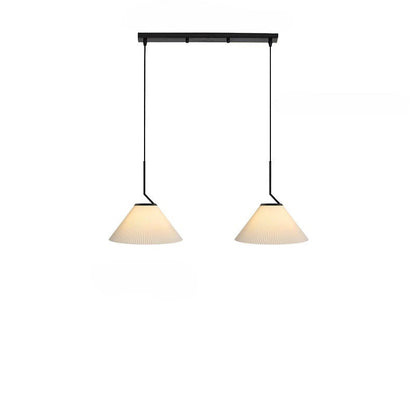 CrèmeNord – Suspension Plissée au Charme Scandinave