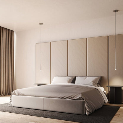 HadesGlow – Suspension Design Goutte | LED Intégrée 25W | Hauteur Réglable | Verre & Métal