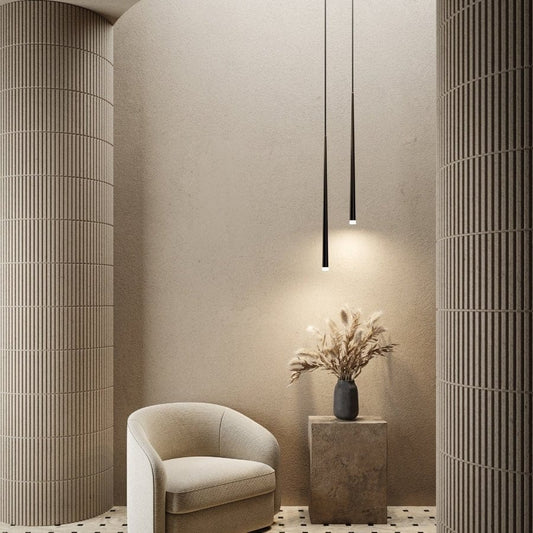 HadesGlow – Suspension Design Goutte | LED Intégrée 25W | Hauteur Réglable | Verre & Métal