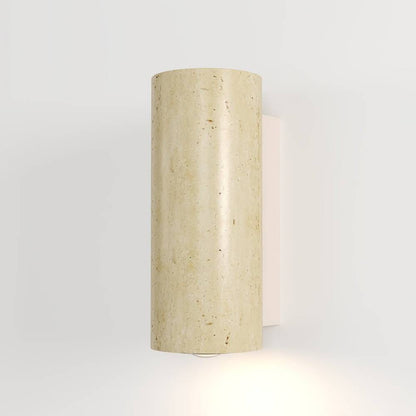 Travilo – Applique Murale en Travertin | Design Moderne | Lumière LED Chaude