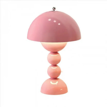 FleurGlow | Lampe de Table Portable & Polyvalente avec Design Macaron
