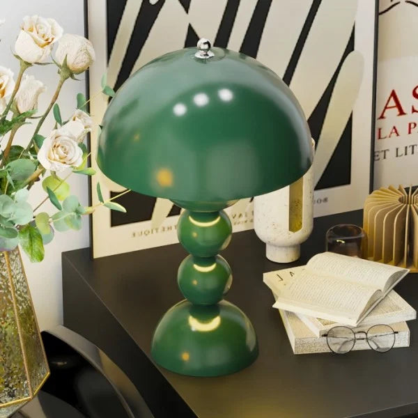 FleurGlow | Lampe de Table Portable & Polyvalente avec Design Macaron