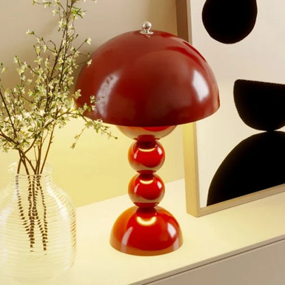 FleurGlow | Lampe de Table Portable & Polyvalente avec Design Macaron