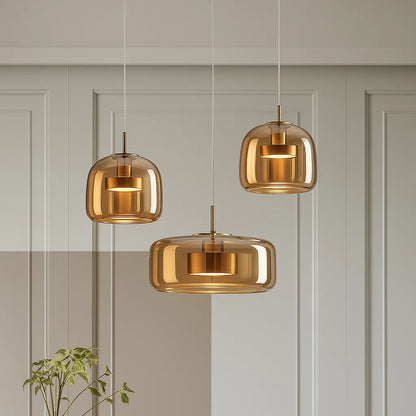 PureLight – Lampe Suspendue en Verre | Design Minimaliste | 3 Tailles Disponibles | Luminoir