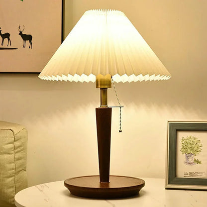 VintageLumi – Lampe en bois rétro