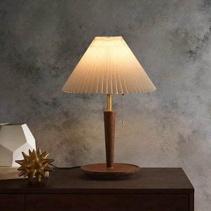 VintageLumi – Lampe en bois rétro