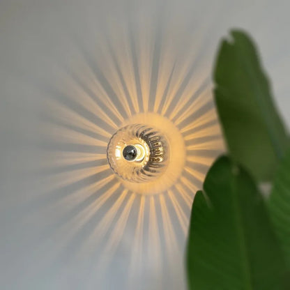 LUNERA – Applique Murale LED | Style Bauhaus Scandinave | Métal & Verre | Blanc Chaud | 8W | 30 cm