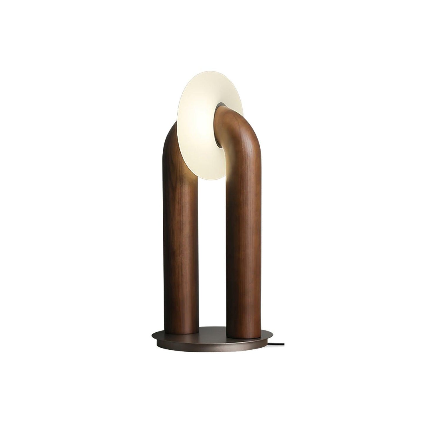 Archtouch | Lampe de Table Sans Fil – Bois & Acrylique – LED Tactile 3 Modes