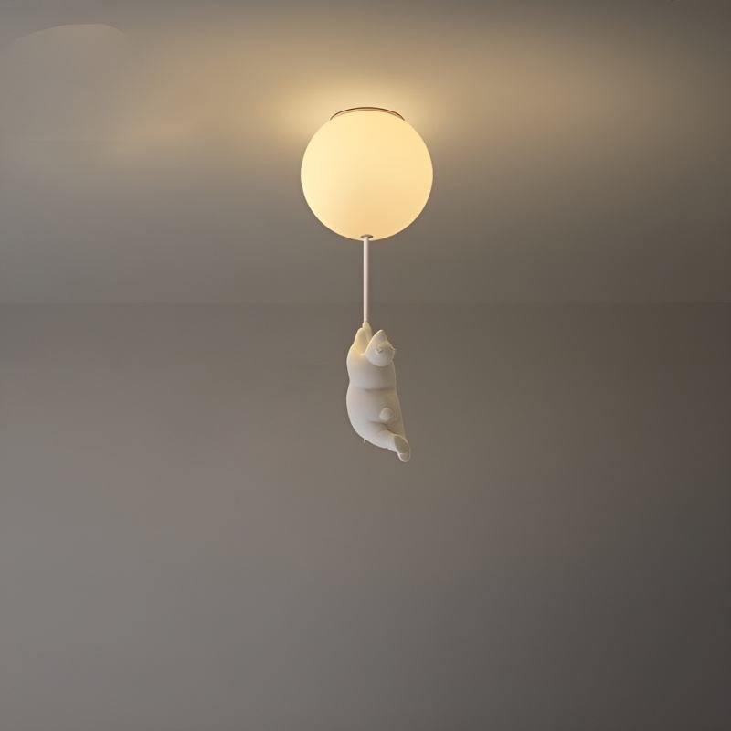Up – Plafonnier Ballon Ourson | Lampe Enfant | LED | 4 Tailles
