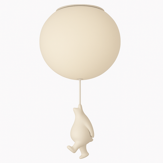 Up – Plafonnier Ballon Ourson | Lampe Enfant | LED | 4 Tailles
