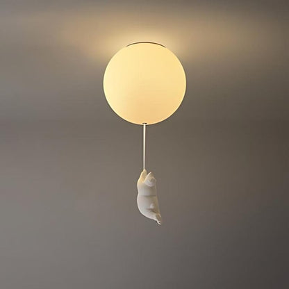Up – Plafonnier Ballon Ourson | Lampe Enfant | LED | 4 Tailles