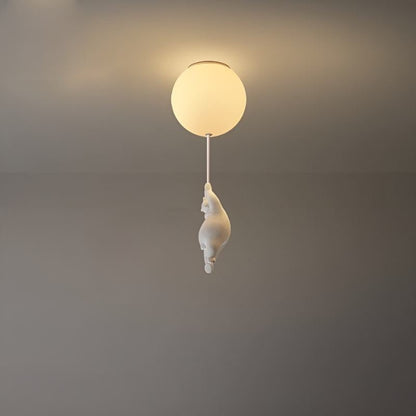 Up – Plafonnier Ballon Ourson | Lampe Enfant | LED | 4 Tailles