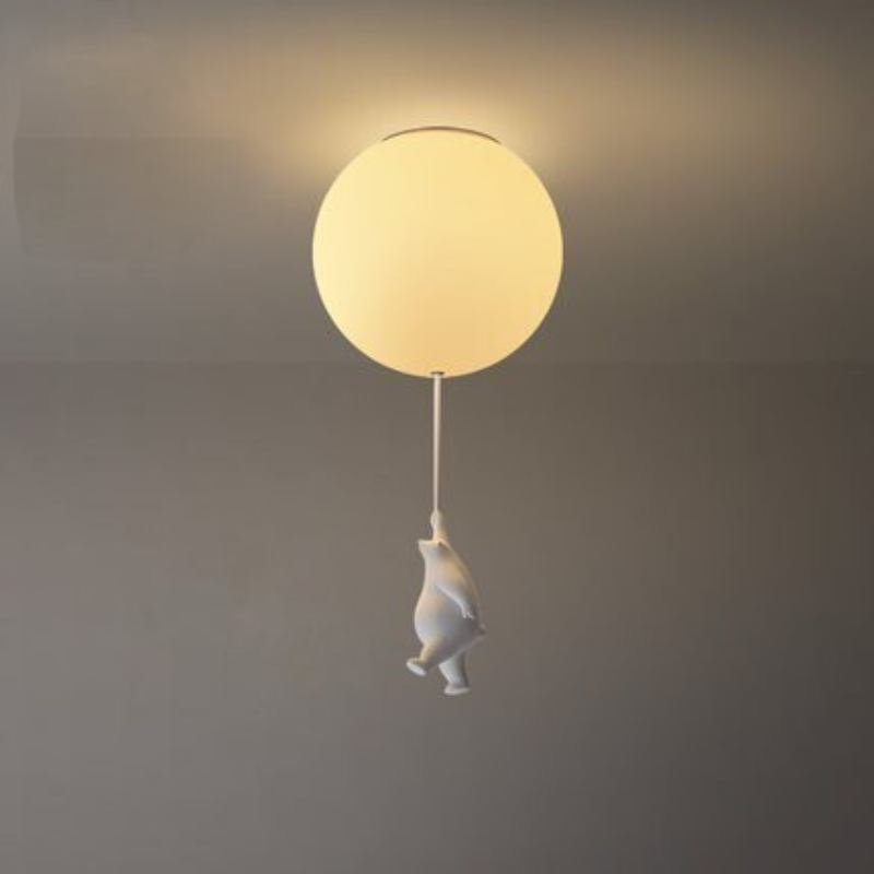 Up – Plafonnier Ballon Ourson | Lampe Enfant | LED | 4 Tailles
