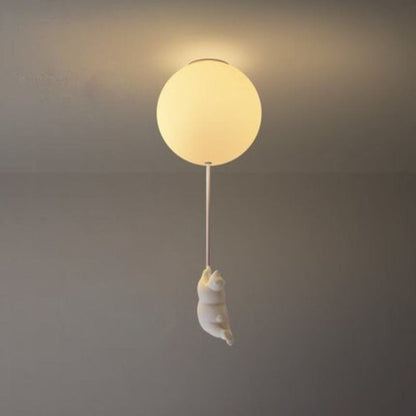 Up – Plafonnier Ballon Ourson | Lampe Enfant | LED | 4 Tailles