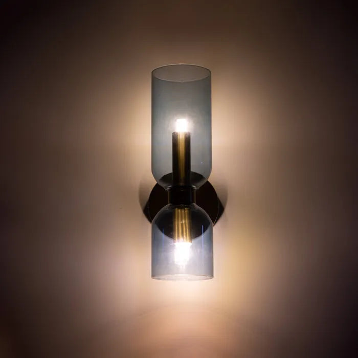 DuoGlow – Applique Murale en Verre LED
