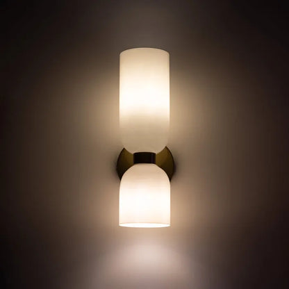 DuoGlow – Applique Murale en Verre LED