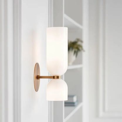 DuoGlow – Applique Murale en Verre LED