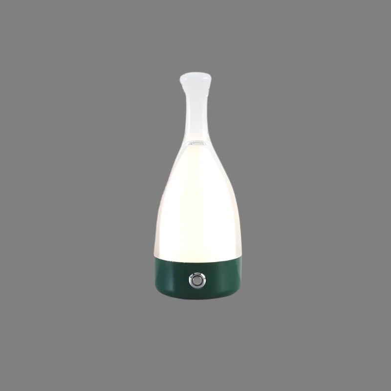 Bottlenight | Éclairage Rechargeable Élégant – Lampe en Forme de Bouteille